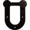 Ekena Millwork Economy Horseshoe Silent Roller Hanger w/ Bolts for Barn Door for 1 3/8" to 1 3/4" Doors GB6008R2AB - alternate 3